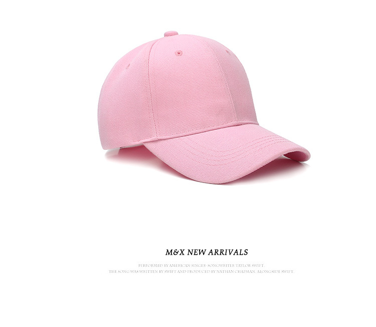 New Brand Summer Black Solid Color Hats Baseball hat Men's Women's children's unisex cap best on line headwear EMAOR 