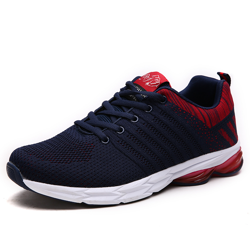 Fashion casual shoes running sneaker light weight sport shoes fly knit shoes 2018 new design