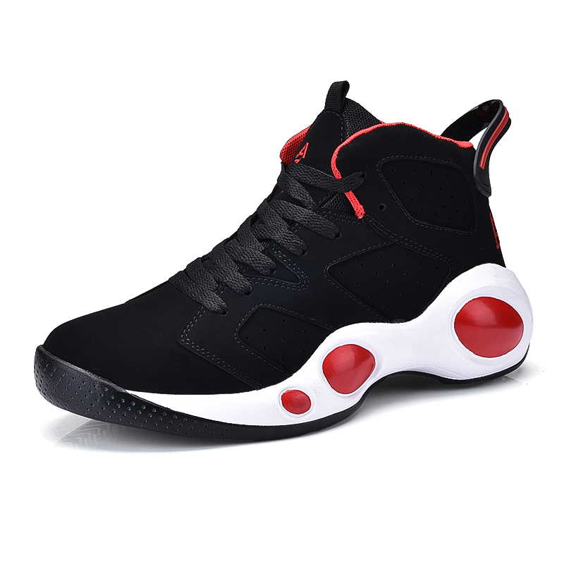 Basketball Shoes Air Basketball Training Boots Absorption Sports Shoes Athletic Sports walking Shoes Men Sneakers Trendy high top couple models running shoe
