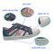 Popular Summer Style Color Spot Print Plimsolls Children Canvas School Kids shoes Slip-On Boys Gilrs Simple Shoes