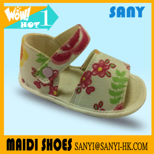 New Beautiful Flower Colorful Kid Shoes Sandal