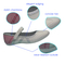 Latest Design--Elegant White Line Dance Shoes for Ladies from Jingjiang Fujian