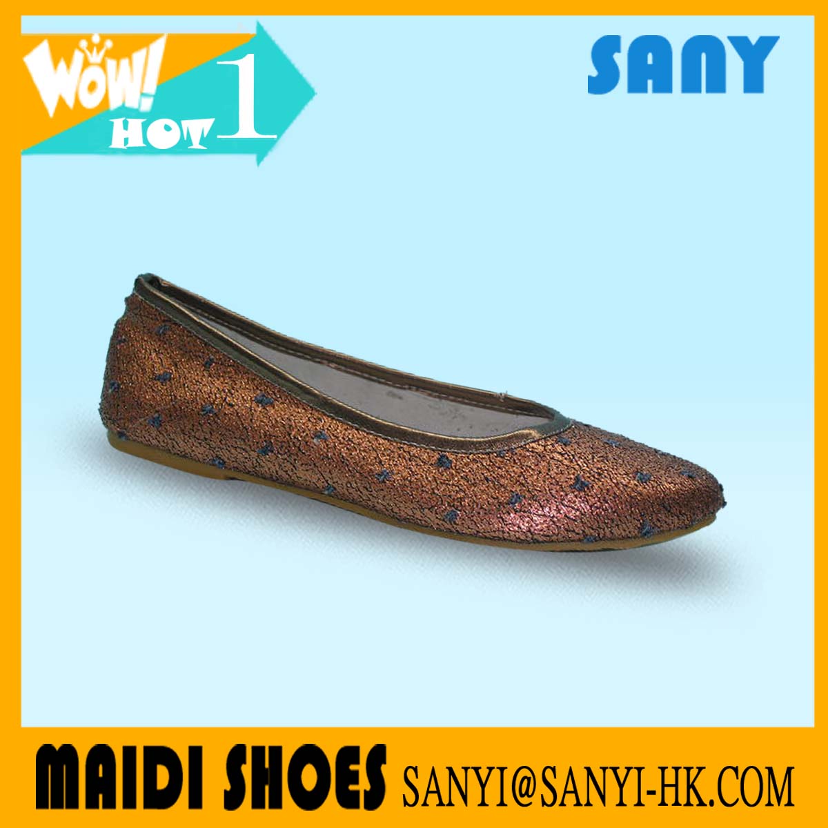 Hot sale most fashionable jelly leather sole dance shoes women