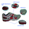 Latest Stylish Men's Red Breathable Running Shoes with Fold-resistant MD Outsole from China Jinjiang