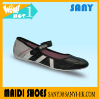 2018 New style Factory Flat ballet dance shoes cheap point shoes for girls
