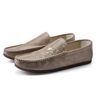 brand the latest fashion casual shoes British fashion loafers men 2018 spring breathable men's casual shoes