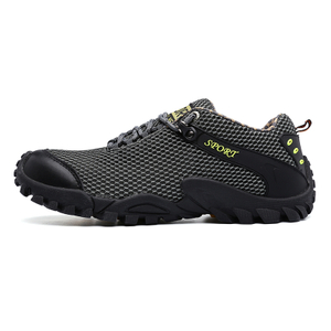 Best hiking shoes mesh trekking shoes outdoor casual shoes cheap walking shoes for men water proof 2018 hot sell
