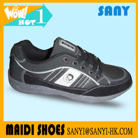Wholesale Cheap Mens' Black Wild Casual Shoes with Durable Outsole with Big Discount