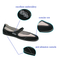 Hot Selling Ballerina Simple Stylish Black Flexible Cheap Dance Shoes with Durable TPR Outsole