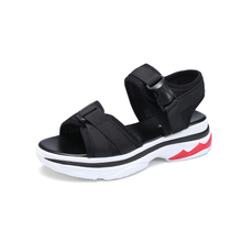 Sandals Women High Heels beach outdoor shoes Black red Comfortable Women 2018 hot sell 