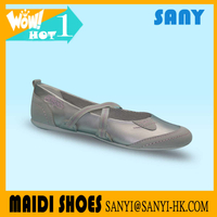 Wholesale Fashionable Elegant Silvery Casual Kid Girl's Dance Shoe