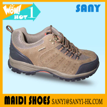 New Brand Most Durable Suede Leather Hiking Shoes with Durable Outsole for Men