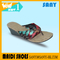 Newest Woman's Wedge Sandals/Flip flop with Durable and Soft Heel 2017 from Chinese Factory