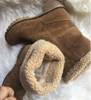 Brand Women Boots Female Winter Shoes Woman Fur Warm Snow Boots Square Heels Bota Feminina Ankle Boots Botas Mujer