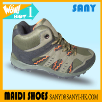 factory supply Men's waterproof outdoor hiking shoes no slip steel talon hikiing shioes