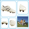 Stylish Men's White Mirror PU Football Shoes with Soft PU Lining and Professional Outsole
