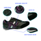 Hot selling Arrival Comfortable Woman Stylish Black PU Casual Shoes with Flexible and Durable Rubber Outsole with low price