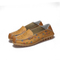 2018 Korean version of casual shoes brand Shallow mouth flat lazied shoes Retro Art Round slip on Shoes 