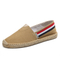 women and men platform flats 2018 the new couples Linen cloth shoes Casual shoes