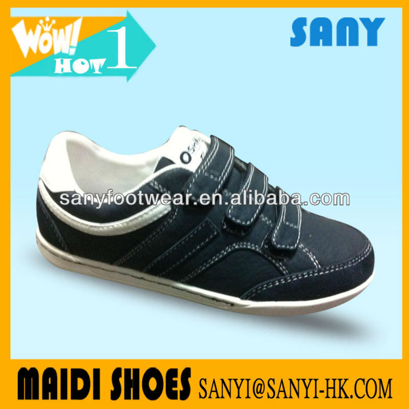 New Casual Buckle Strap Kid boys Shoes for Boy Wholesale Sneakers