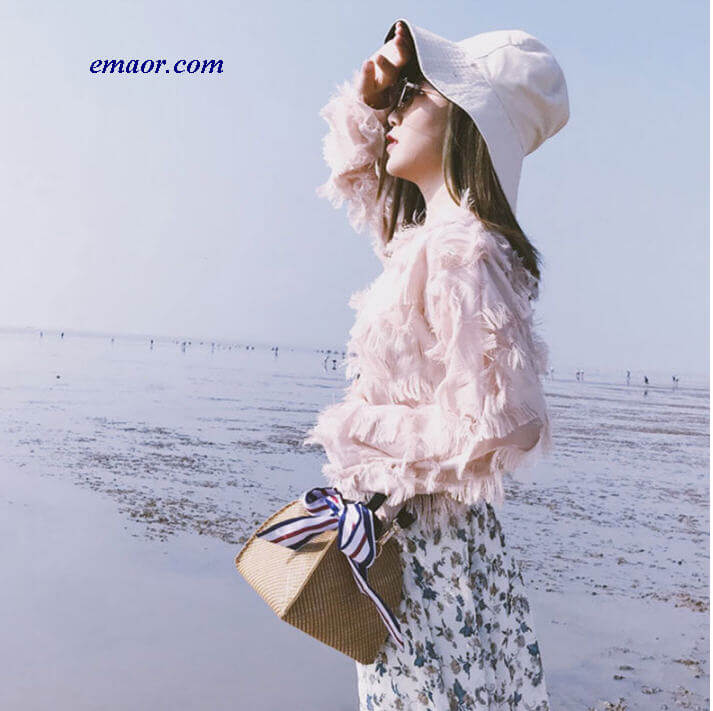  Brand Female Bags Ladies Trend Straw Shoulder Bags Triangle Lantern Beach Bags