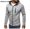 Mens Hoodies Sports Casual Wear Zipper Fashion Tide Jacquard Fleece Jacket Sweatshirts Autumn Winter Coat