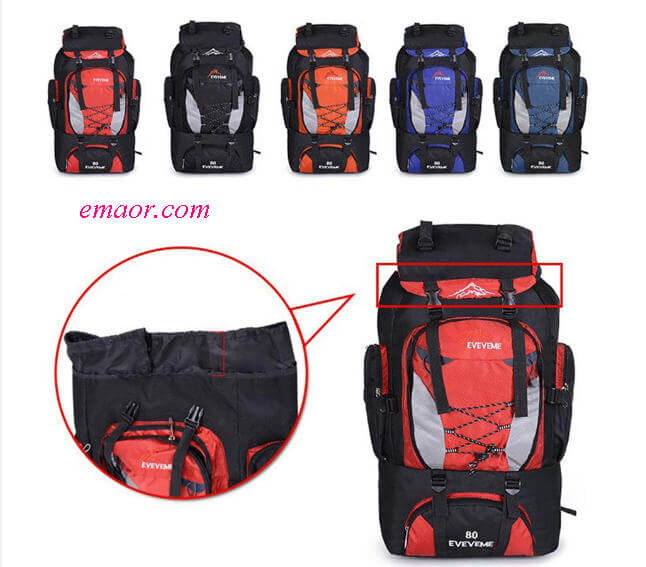 Outdoor Leisure Sports Hiking Backpack Camping Waterproof Backpack Climbing Bags
