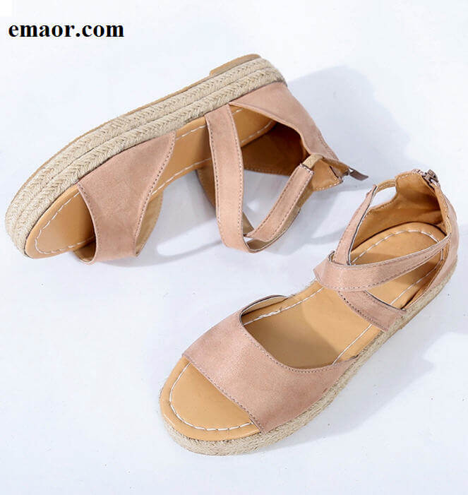 Women Sandals Gladiator Peep Toe Buckle Fashion Design Roman Sandals Women Flat Shoes Summer Beach Ladies Shoes Sandals