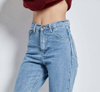 Slim Pencil Pants 2019 New Vintage Free Shipping High Waist Jeans New Loose Womens Pants Full Length Pants Loose Cowboy Pants 