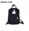 Women Canvas Backpacks New 2019 Hot Pure And Fresh Candy Color Waterproof School Bags for Teenagers Japan Girls Laptop Backpacks Patchwork Backpack 