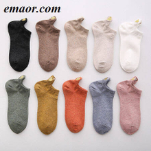 Women Socks New Fashion Ankle Socks Girls Cotton Color Novelty Cute Heart Casual Ladies Socks