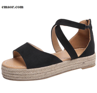 Women Sandals Gladiator Peep Toe Buckle Fashion Design Roman Sandals Women Flat Shoes Summer Beach Ladies Shoes Sandals
