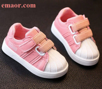 Vulcanized Shoes Girls Children Shoes Kids Casual Sneakers Boys Autumn Outdoor Comfortable White PU Soft Sole Toddler Kids Casual Shoes