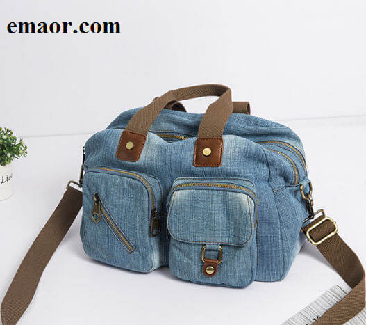 Denim Handbag New Women Casual Jeans Shoulder Bag High Quality Travel Crossbody Bag Big Capacity Tote Bag Mochila Handbag 