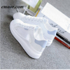 Women Casual Shoes Summer Spring Fashion Flats Hollow Out Breathable Lace-Up Women Vulcanization Sneakers