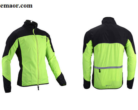 Cycling Jersey Jacket Wind Jacket Bike Raincoat Long Sleeve Cycling ...