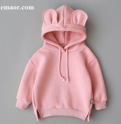Babys Hoodies New Spring Autumn Lovely Children's Clothes Cotton Hooded Sweatshirt Kids Casual Sportswear Infant Clothing