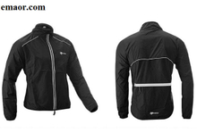 Cycling Jersey Jacket Wind Jacket Bike Raincoat Long Sleeve Cycling Rain Coat Bicycle Rainproof Windproof Quick Dry Coat