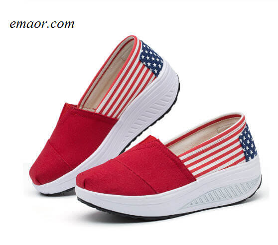 Usa Flag Seasons Classic Canvas Flag Women's Casual Shoes Superga Shoes Doug Ducey Shoes