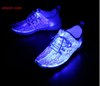  Led Shoes USB Chargeable Glowing Sneakers Fiber Optic White Shoes Party Wedding Shoes
