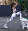  workout clothes Running Sportswear track pants High-waisted sweatpants Sexy Hip Push Up Pants Legging High-waisted sweatpants