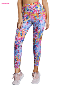 Hot Colorful Tie Dye Print Skintight Best Yoga Pants