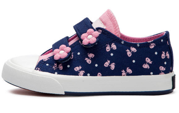 Kids Casual Shoes For Girls Fashion Children Canvas Shoes Wholesale Floral Cute Printed Kids Sneakers Breathable Baby Girls Sneakers Shoes