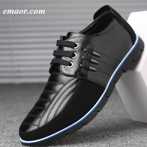 Men Genuine Leather Shoes High Quality Elastic Band Fashion Design Solid Tenacity Comfortable&Breathable Men's Causal Shoes 