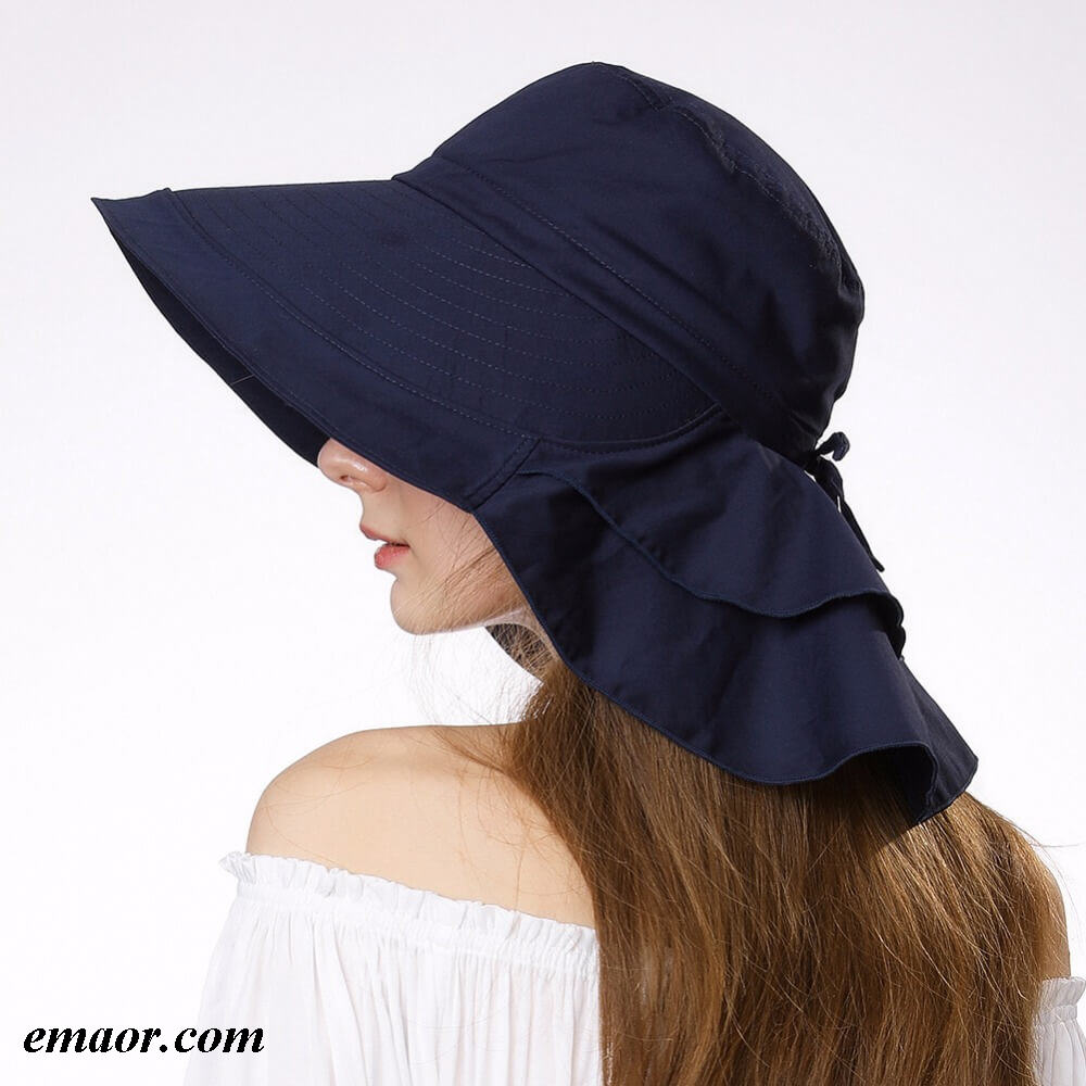 Sun Hats for Women Beach Hats for Ladies Packable Sun Hat UPF50+ UV Wide Brim Travel Best Sun UV Protection Hats