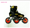 Speed Skates Semi-solft High Ankle Roller Shoes Cheap Skate Shoes War Wolf Speed Skates