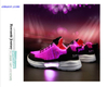 New LED Shoes Fiber Optic Shoes USB Charging Light Up Shoes for Men Women Adult Glowing Running Sneaker LED Shoes 