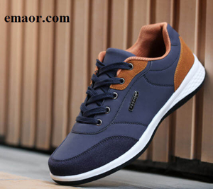 Mens Casual Shoes Spring Summer New Men Shoes Lace-Up Men Fashion Shoes Microfiber Leather Casual Shoes Brand Men Sneakers Men FLats