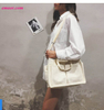 New Canvas Bag Reusable Shopping Bags Grocery Tote Bags Cotton Daily Use Handbags 