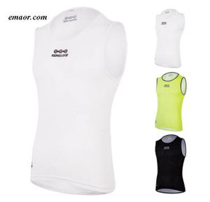 Best Undershirts for Men Sleeveless Bicycle Undershirts Highly Breathable Hot Sale Amazon China Factory